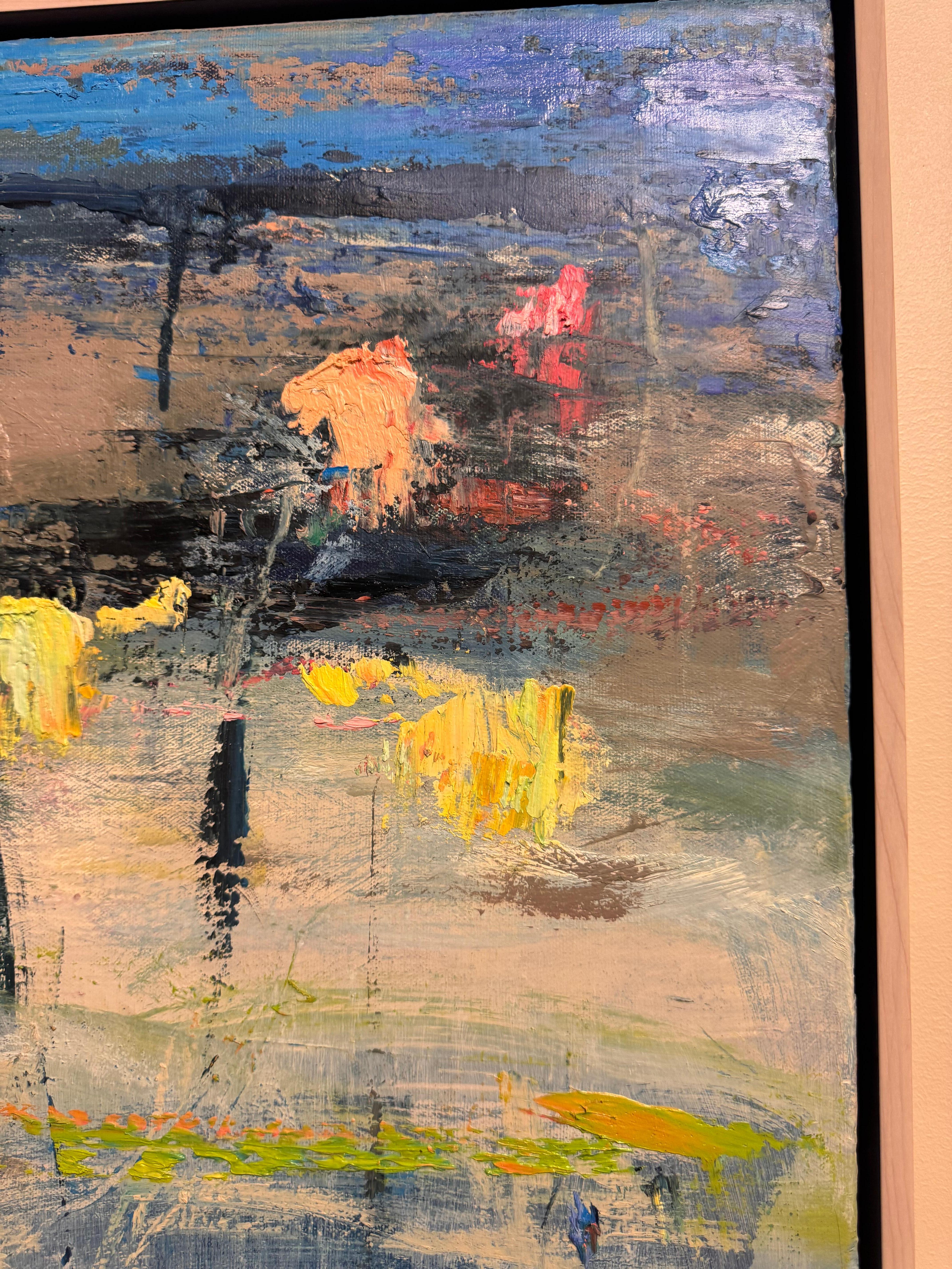 Jardin d'eau (Impressionismus), Painting, von Noah Desmond