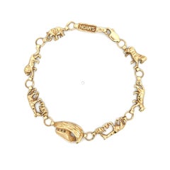Noah's Ark Bracelet in 10K Yellow Gold