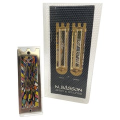 Mezuzah in vetro artistico di Noam Basson in edizione limitata