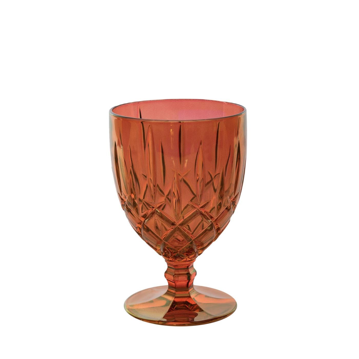 Nobile Set of 6 Wine Glasses by Creart In New Condition For Sale In Milan, IT