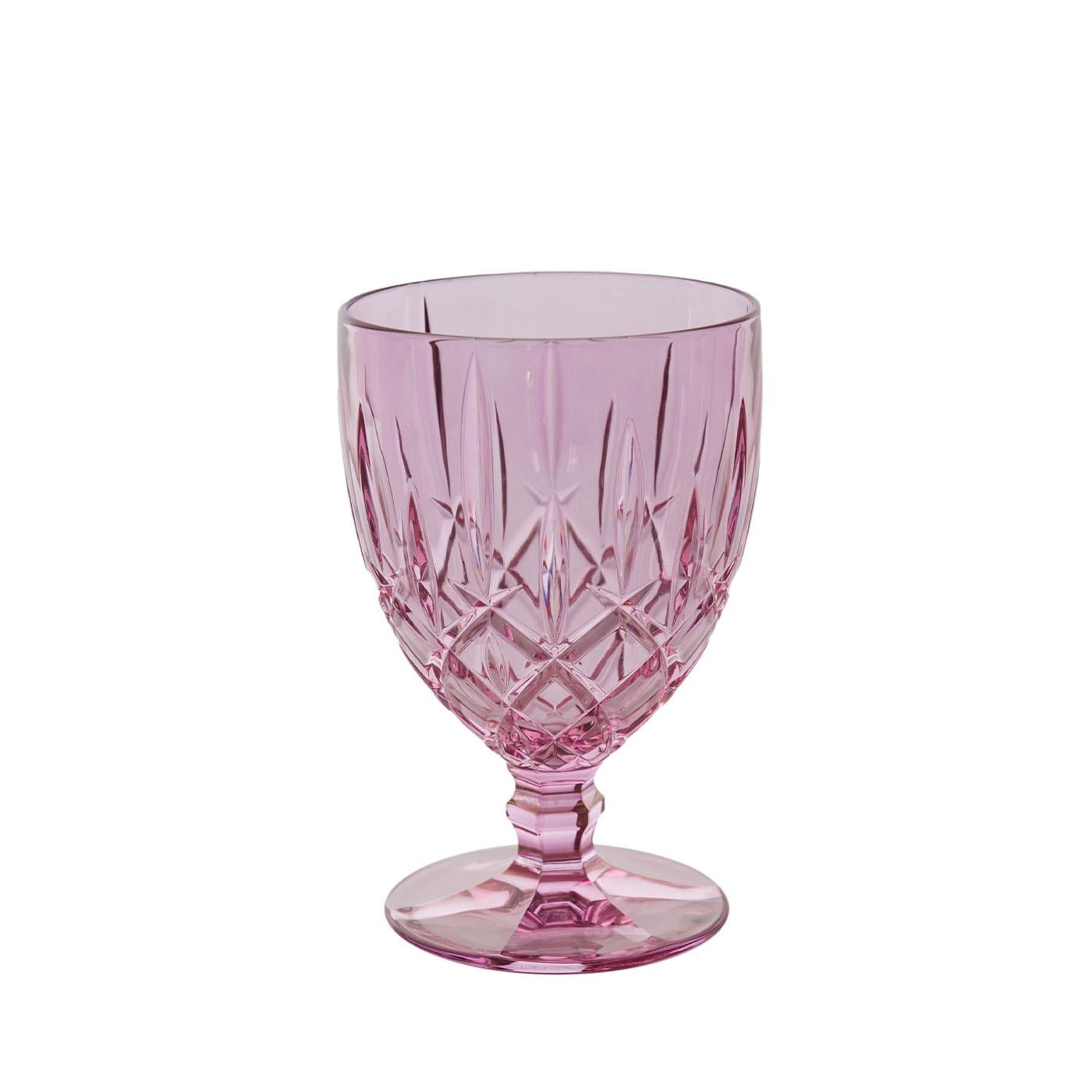 Nobile Set of 6 Wine Glasses by Creart For Sale 1