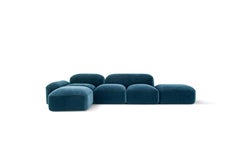 Nobilis Lapis Fabric Sofa Composition by Amura Lab