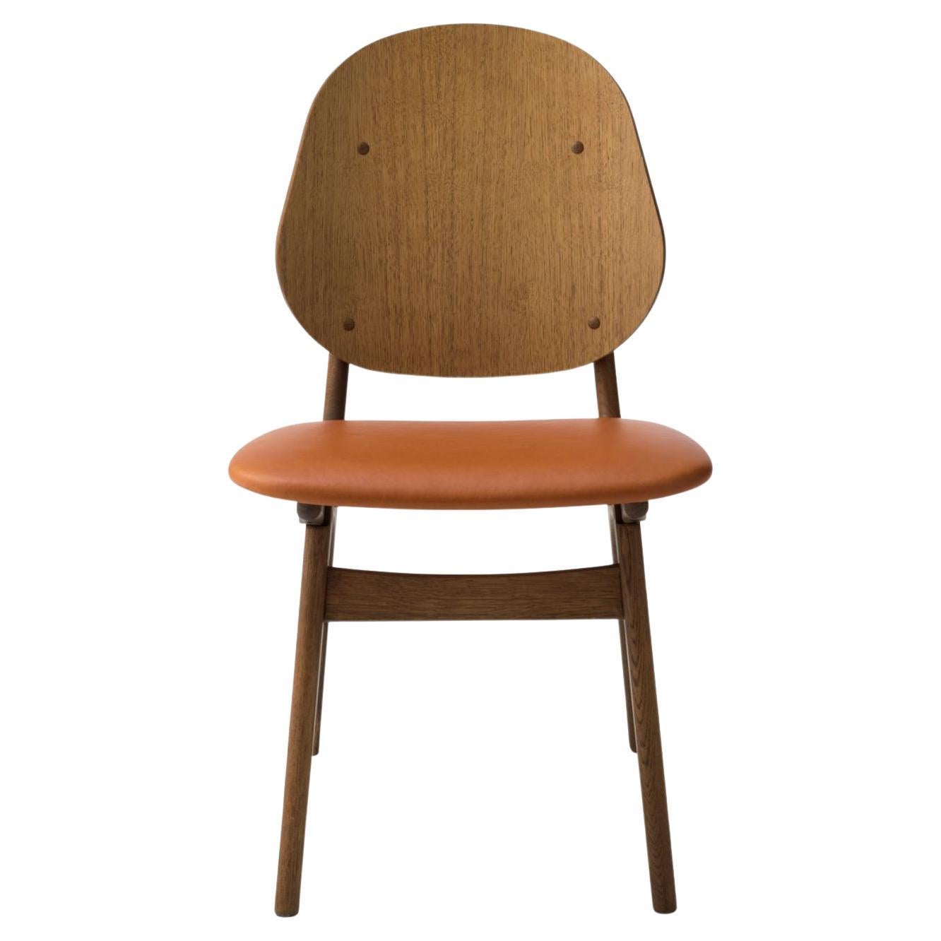 Noble Chair aus Teakholz, geölte Eiche und Kamel von Warm Nordic