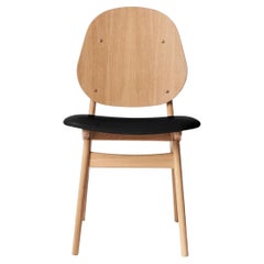 Silla Noble Blanco Roble Aceitado Negro by Warm Nordic