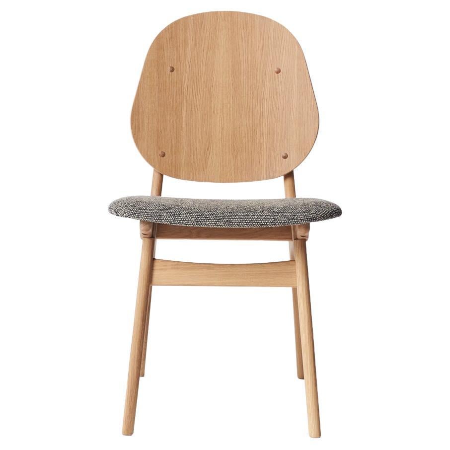 Noble Chair Weiße geölte Eichenholz grafische Sprinkles von Warm Nordic