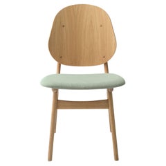 Noble Chair White Oiled Oak Light Cyan by Warm Nordic