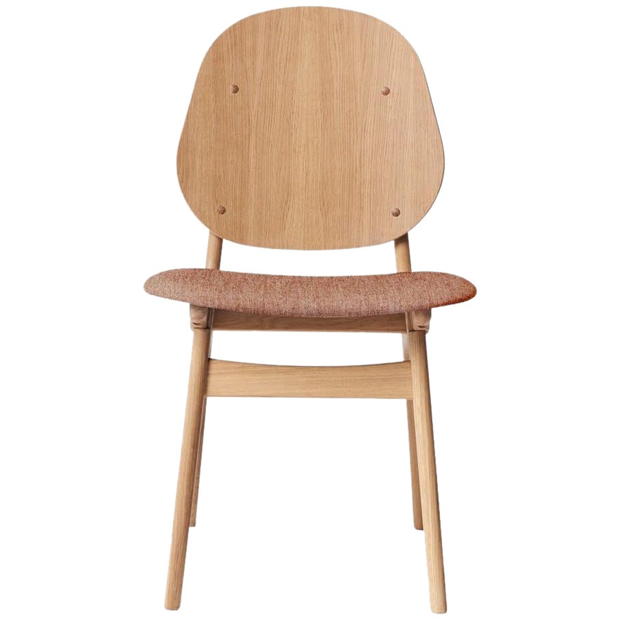 Silla Noble Roble aceitado blanco Rosa pálido by Warm Nordic