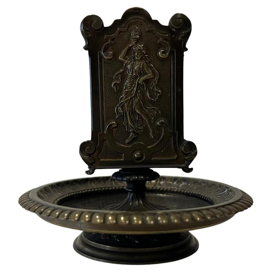 Noble Desk Set Antique Solid Brass, 1870 For Sale 4