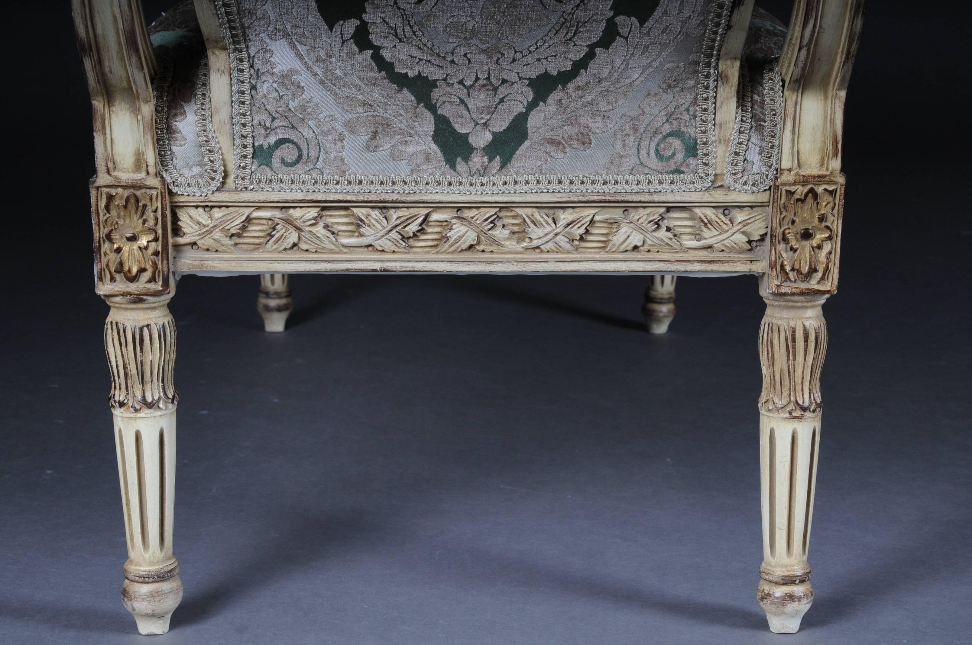 Banc français Noble, Gondola en Louis Seize xvi en vente 2