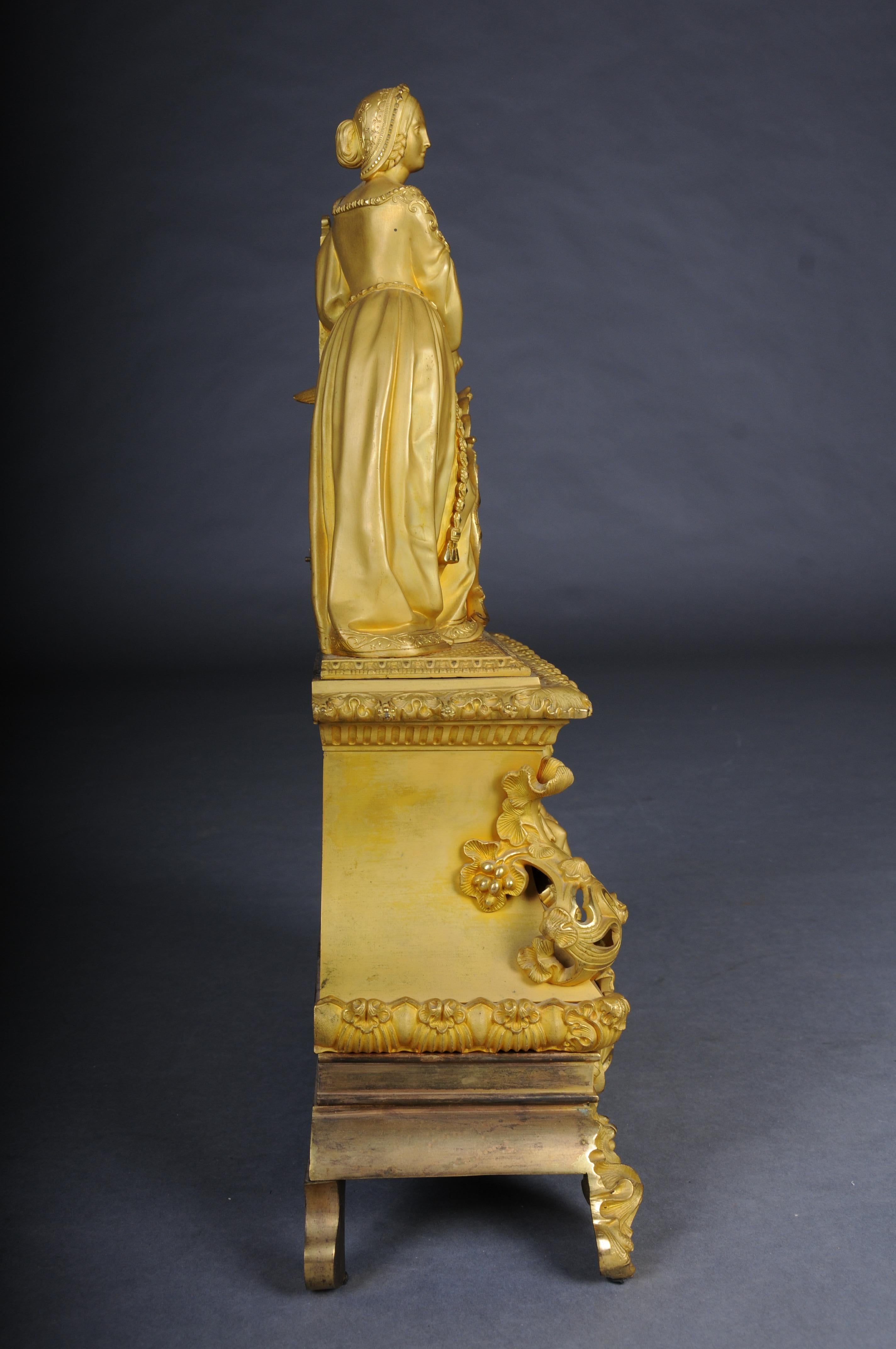 Edle Pendule/Manteluhr Napoleon III 