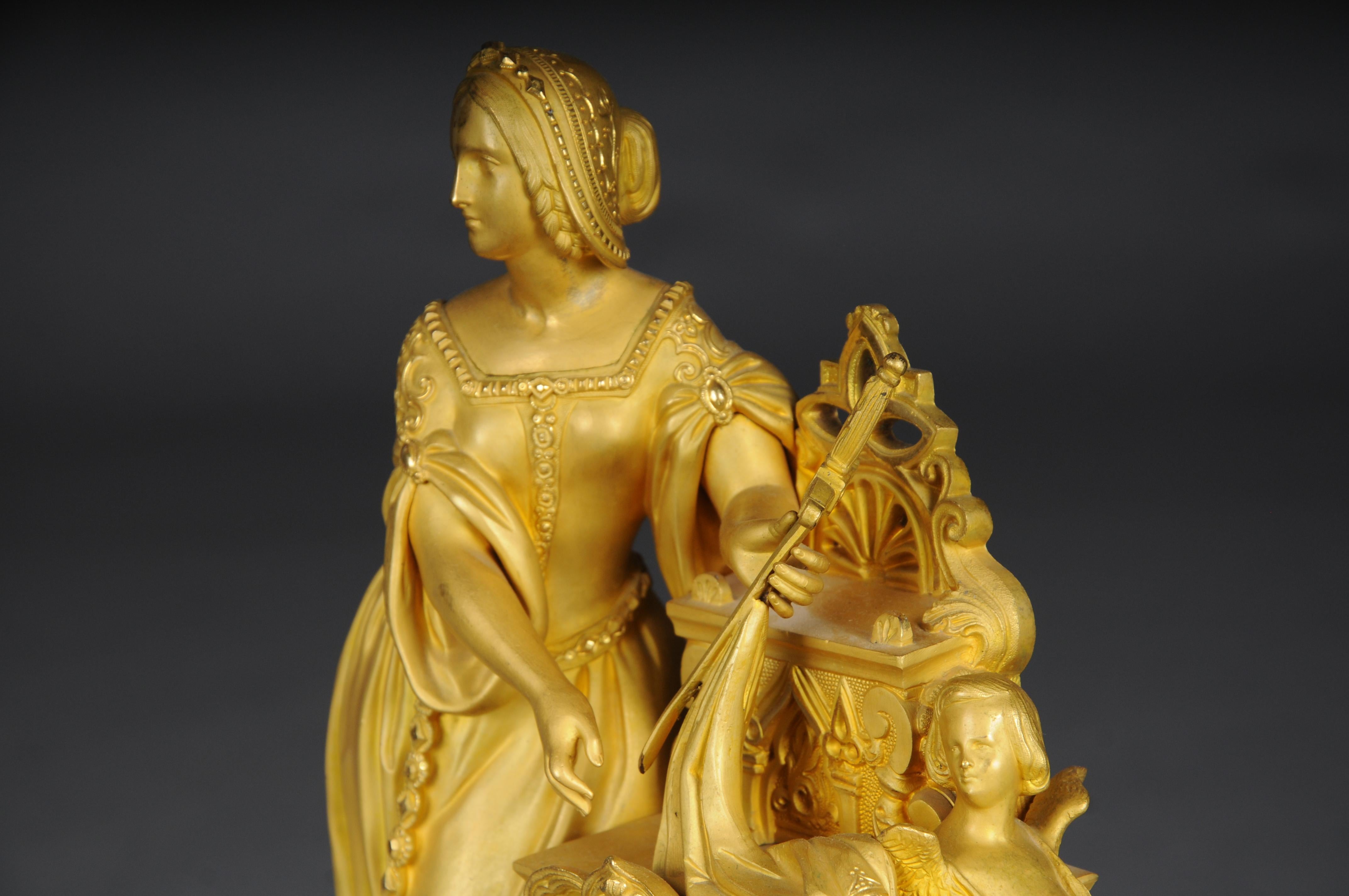 Edle Pendule/Manteluhr Napoleon III 