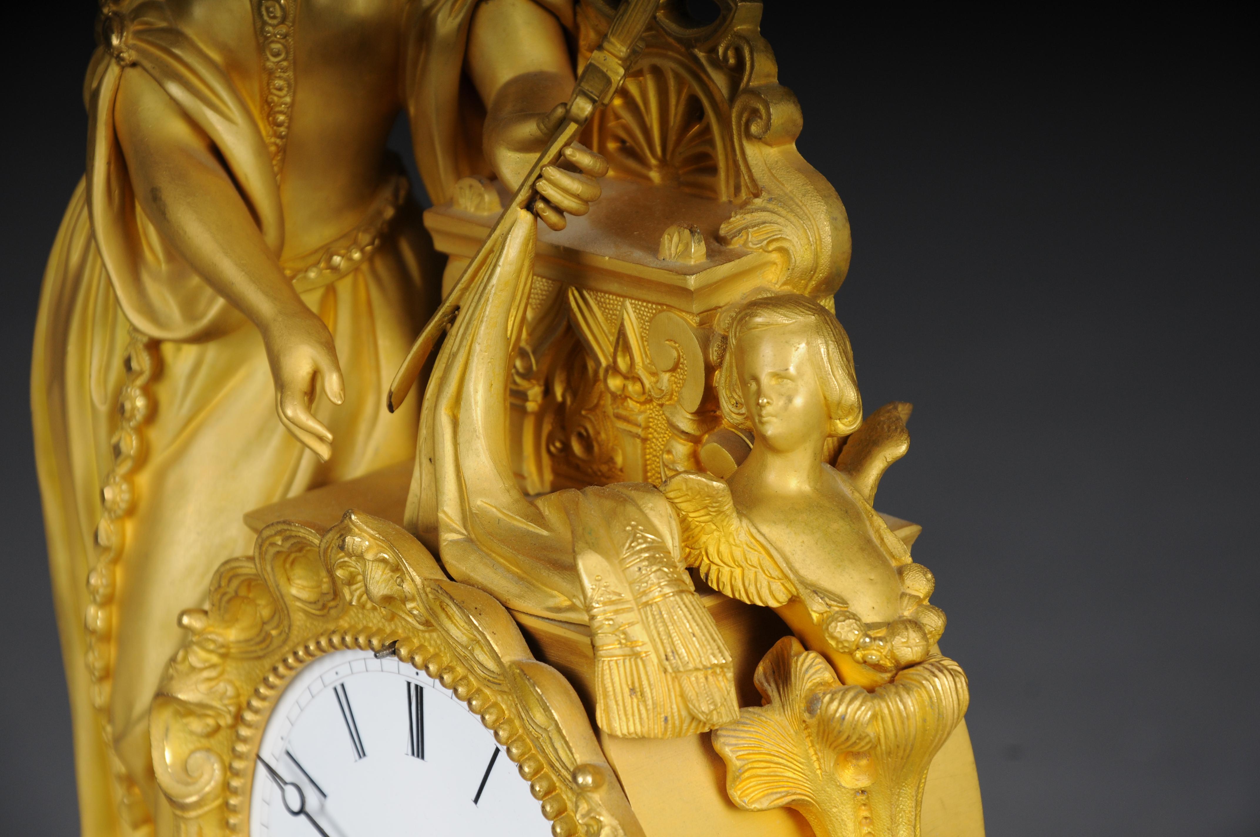 Edle Pendule/Manteluhr Napoleon III 