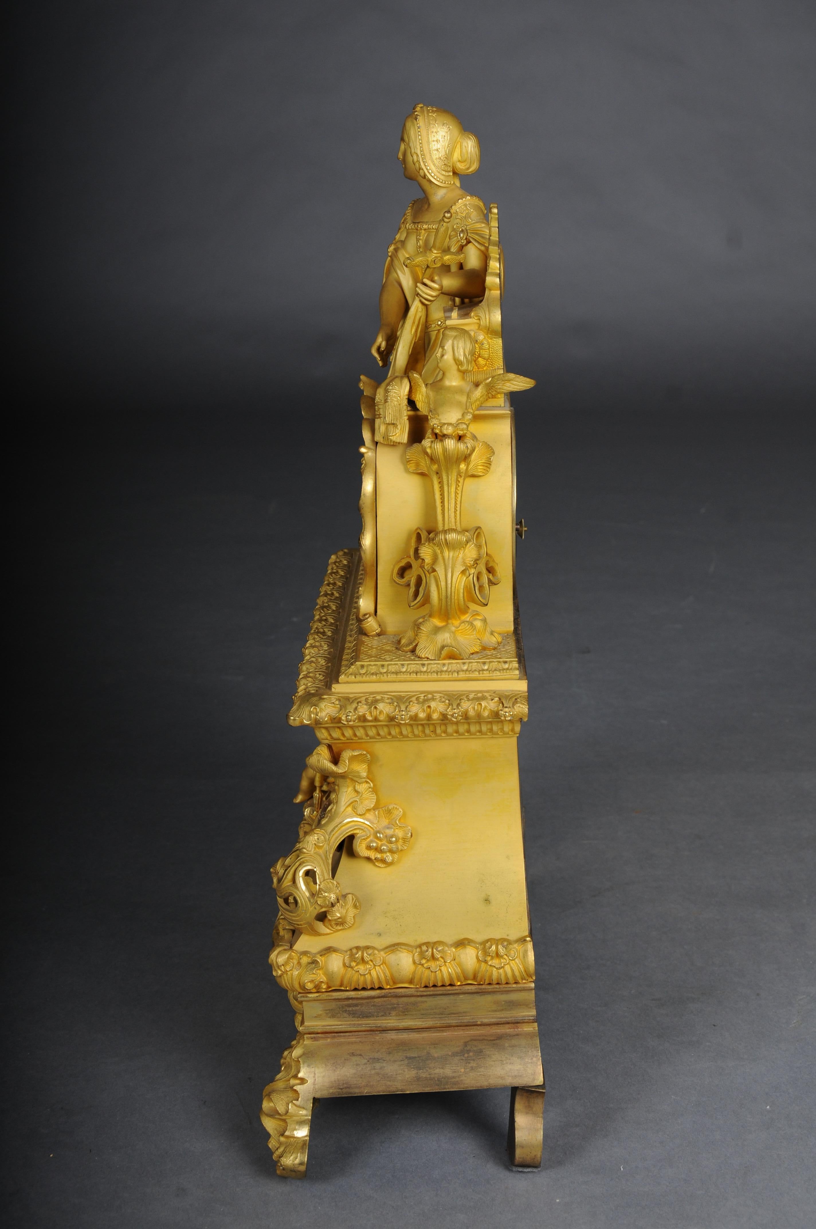 Edle Pendule/Manteluhr Napoleon III 