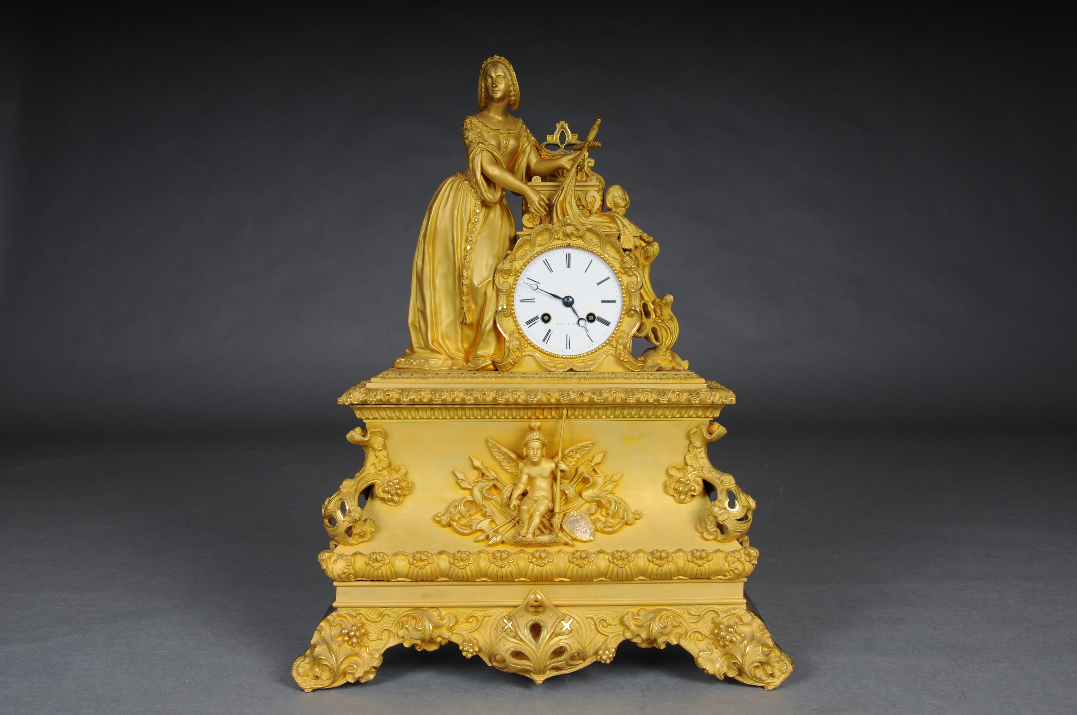 Edle Pendule/Manteluhr Napoleon III 