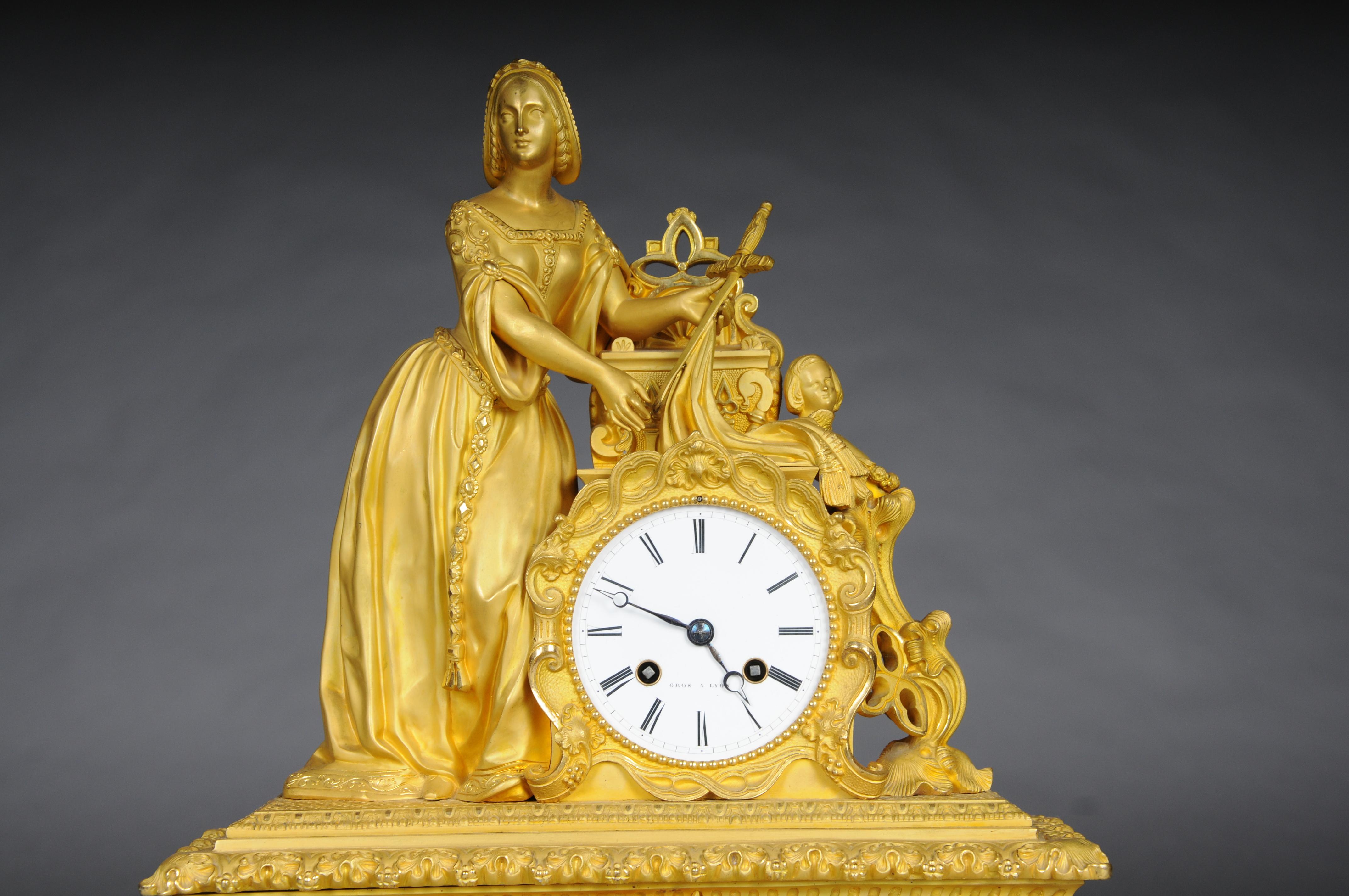 Edle Pendule/Manteluhr Napoleon III 