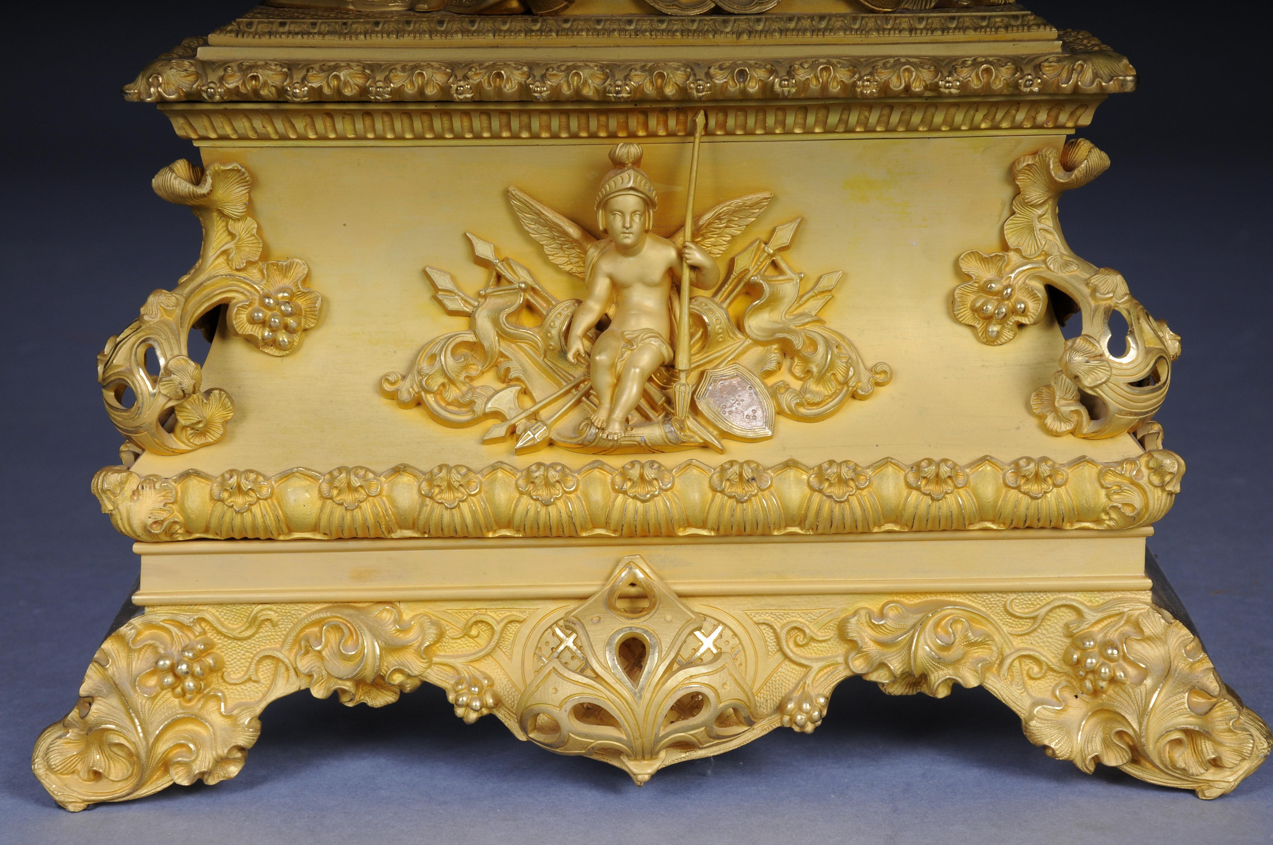 Edle Pendule/Manteluhr Napoleon III 