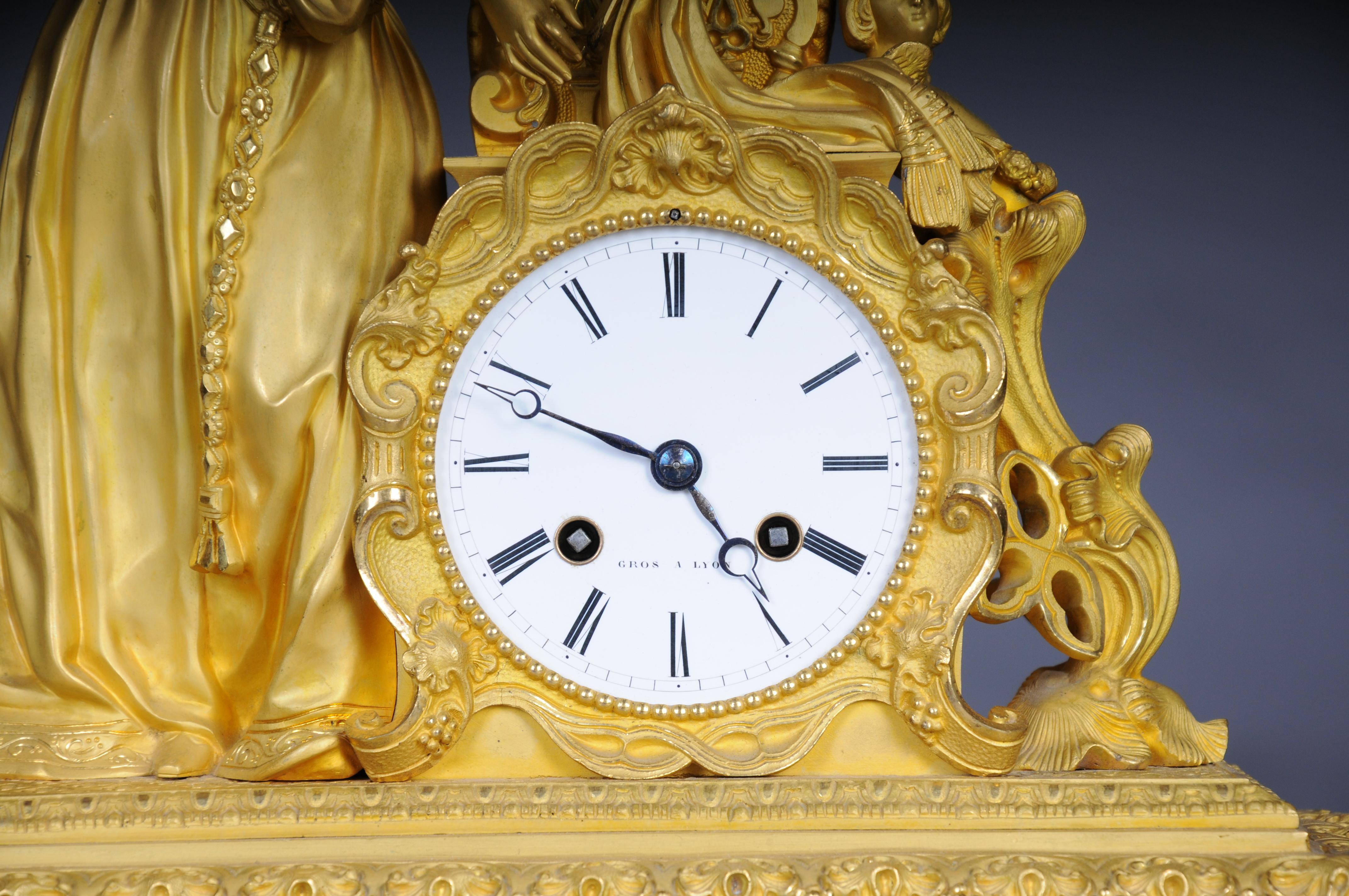 Edle Pendule/Manteluhr Napoleon III 