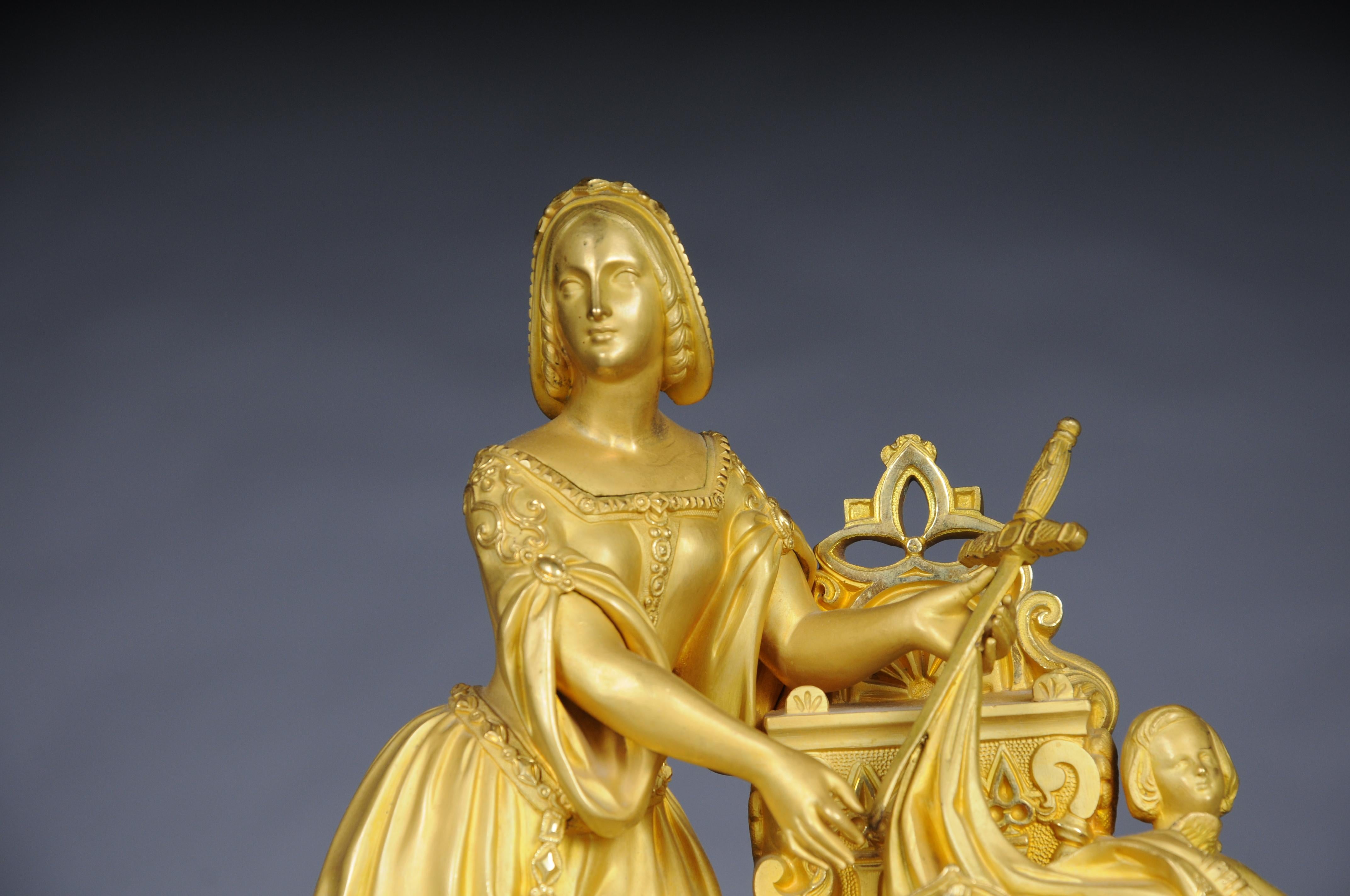 Edle Pendule/Manteluhr Napoleon III 