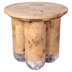 "Noble" Side Table Designed by Miguel Muñoz for Lignico, Spain, 2025