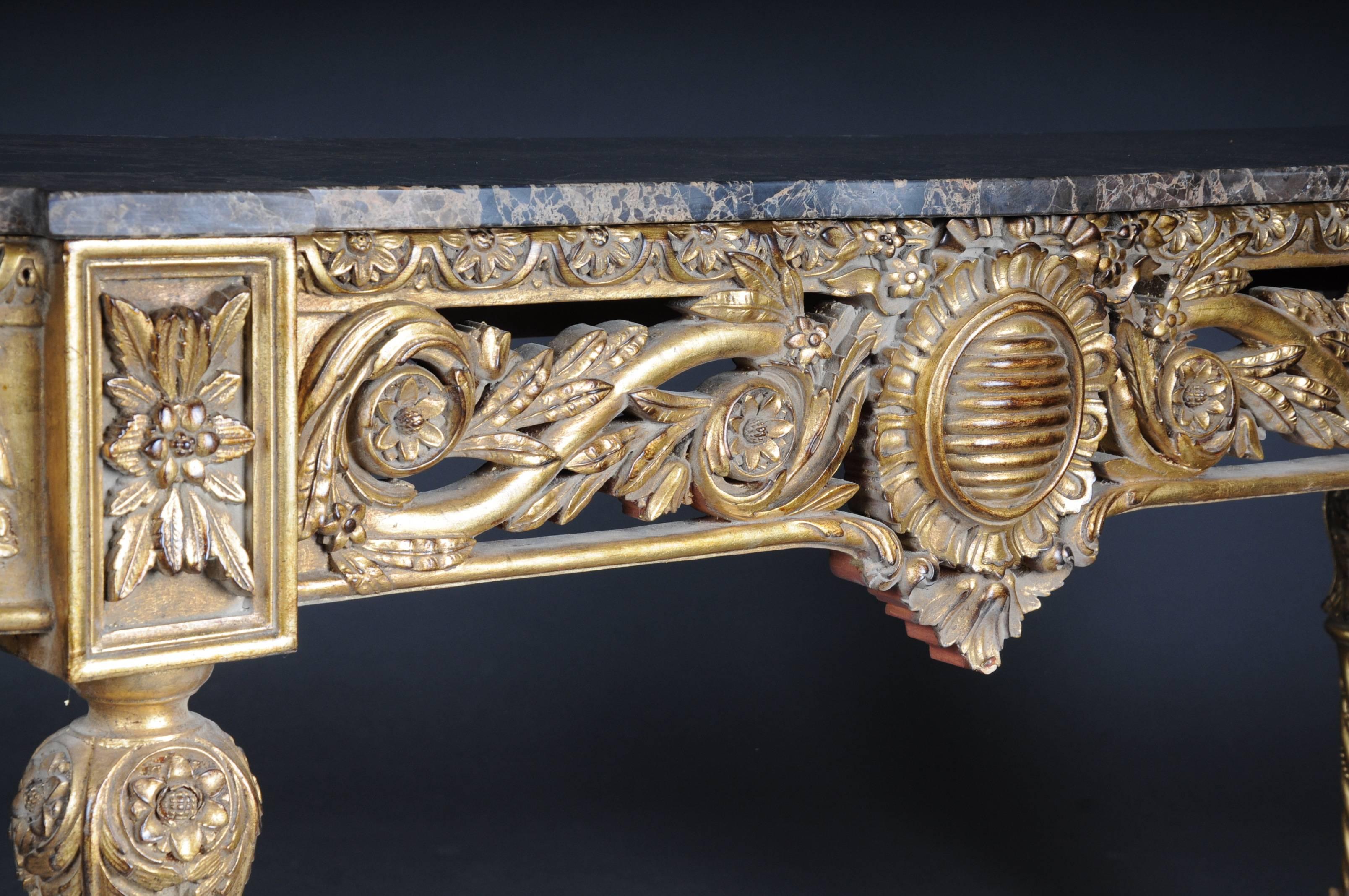 Noble Splendor Console, Sideboard Table in Louis XVI In Good Condition For Sale In Berlin, DE
