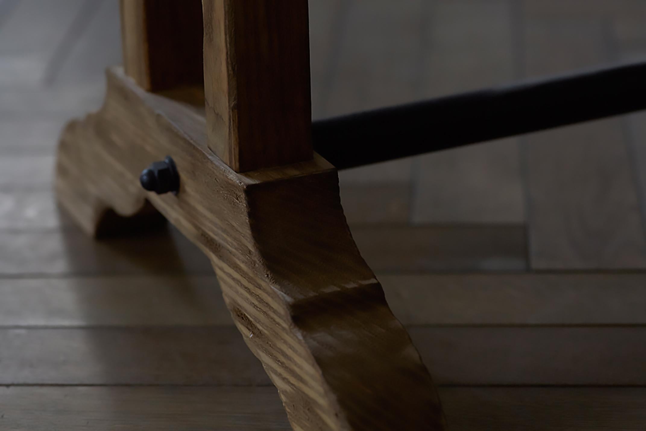 Noble Trestle Table In New Condition In Sammu-shi, Chiba