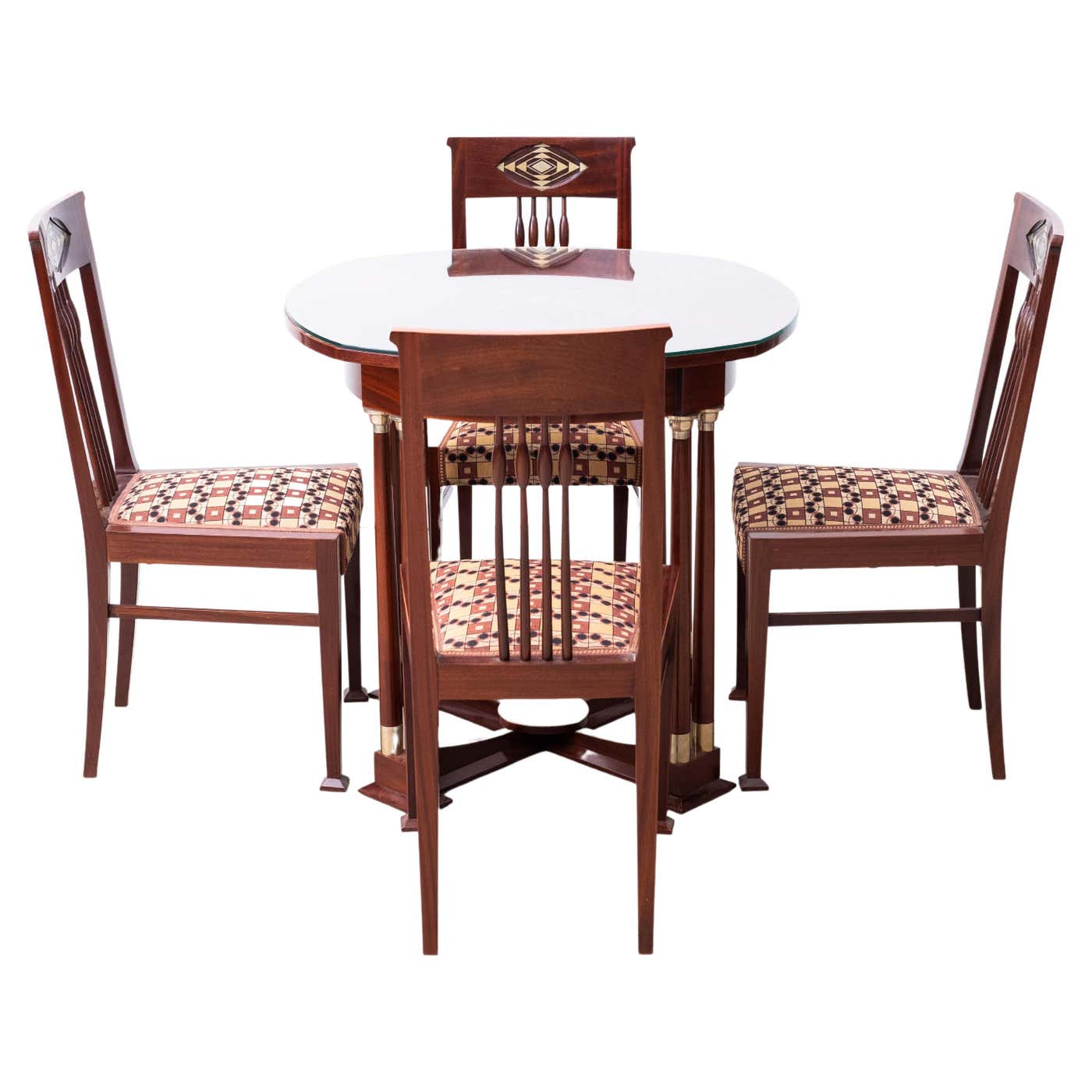 Noble Vienna Secession Livingroom-Set by Julius and Josef Herrmann ...