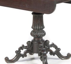 Noble Wood sofa table - 19th century