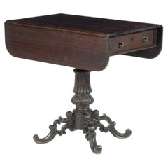 Noble Wood sofa table - 19th century