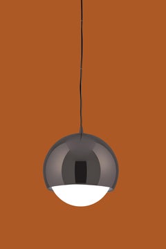 Nobody Sphere Black Nickel Pendant Lamp by Euroluce Lampadari