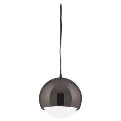 Lámpara Colgante Nobody Sphere Níquel Negro by Euroluce Lampadari