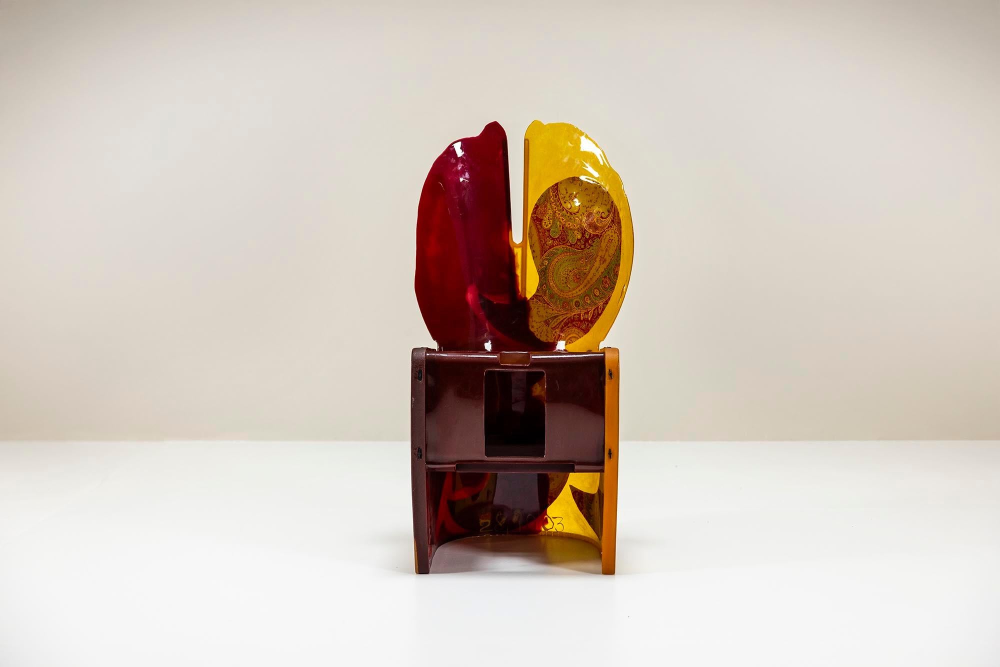 Gaetano Pesce was an influential Italian designer and architect, and is celebrated for his unique approach that merges art with functionality, challenging conventional aesthetics. His 