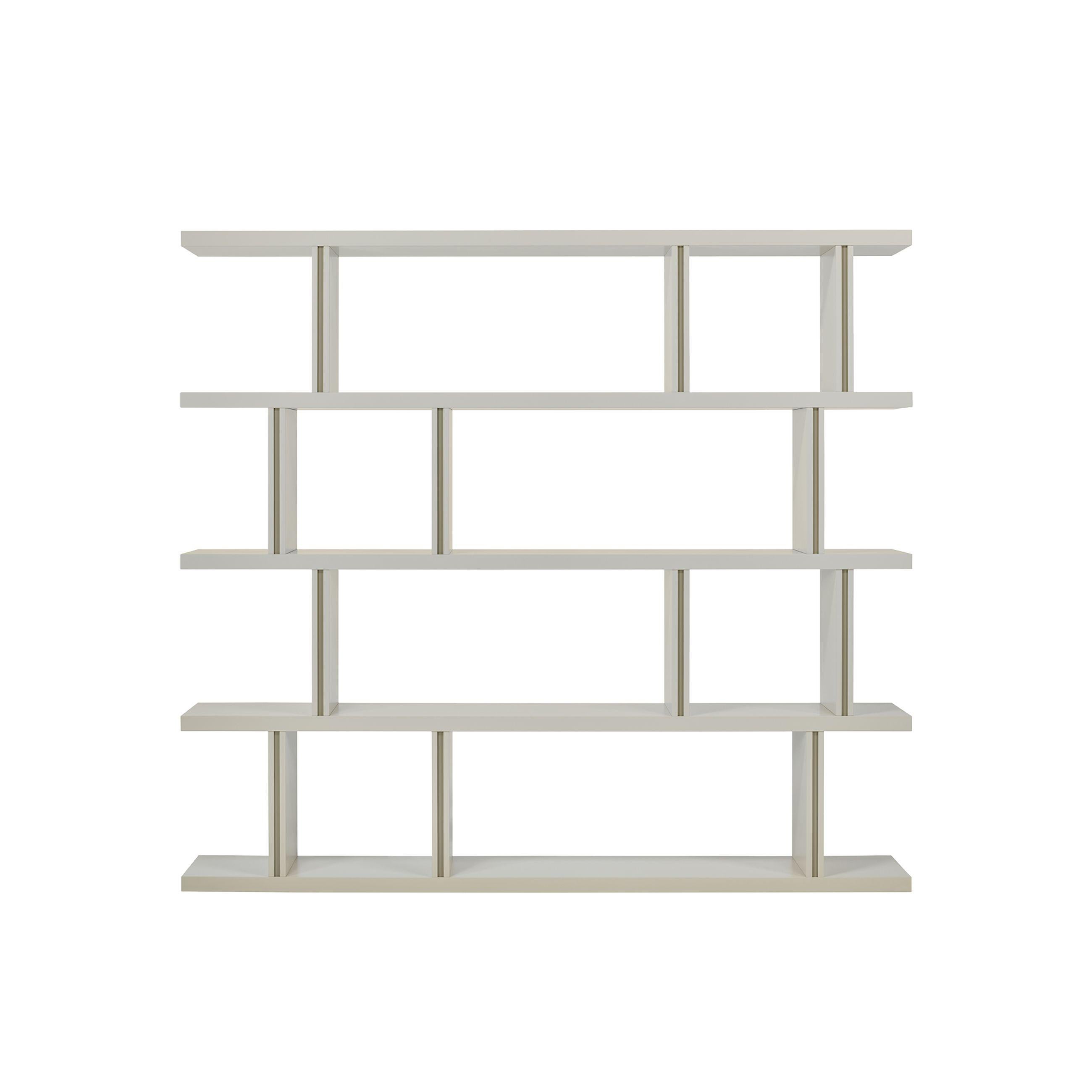 Portoghese NOBRE Libreria Contemporanea in Laccato Bianco, Librerie Moderne in vendita