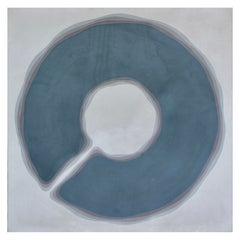 Peinture minimaliste de Nobu Fukui des années 60
