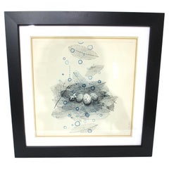 Nobuo Sato Asian 1968 Etching / Mezzotint Artist Signed