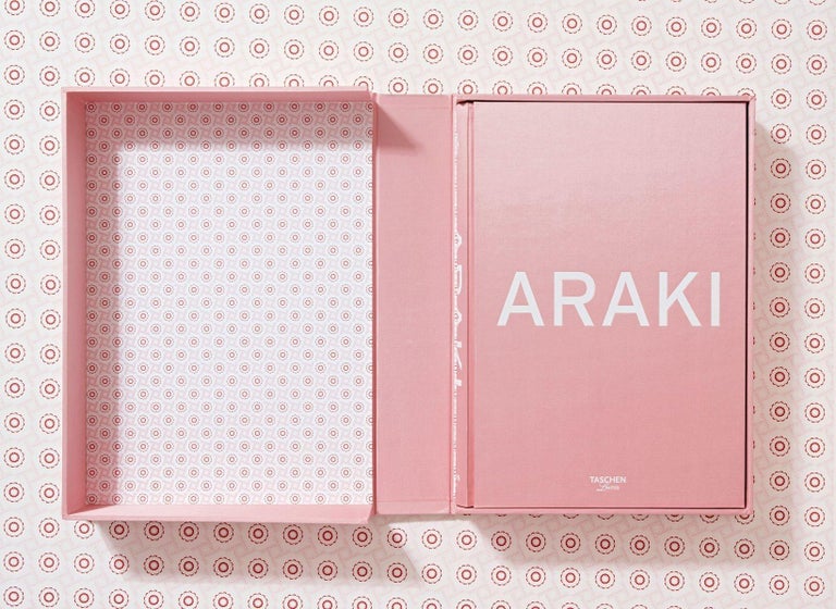 “This book reveals everything about me. It’s been a 60-year contract. Photography is love and death—that’ll be my epitaph.”
—Araki

The first title in our new TASCHEN limited series is Araki, an enormous and unique book with a print run of only