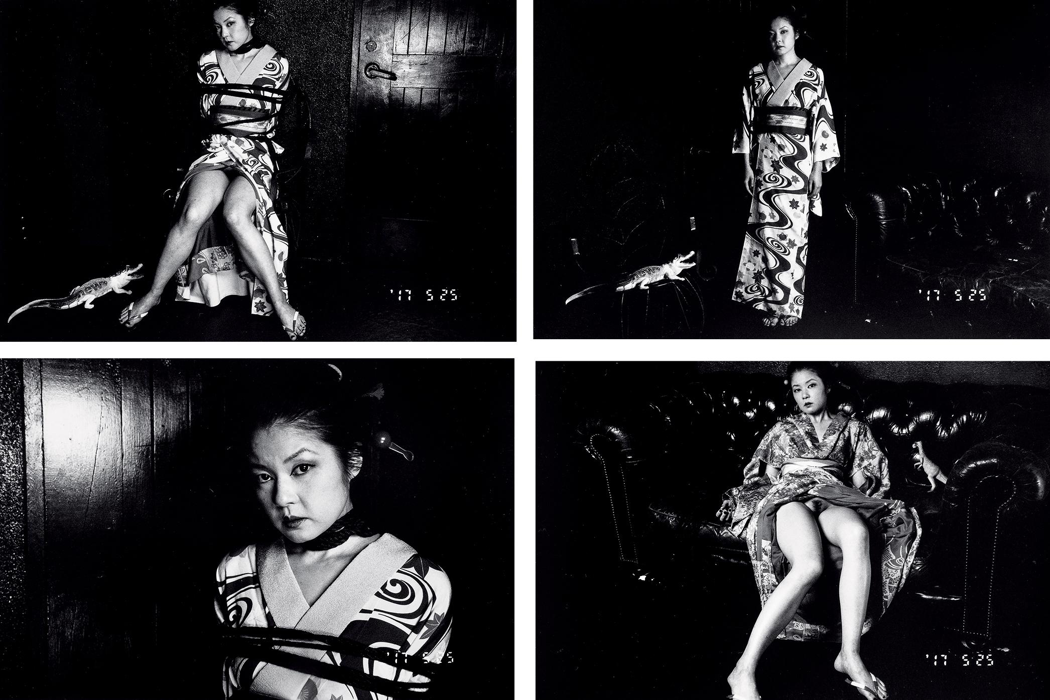 Photo-Mad Old Man A Turning 77 sur 5,25.17, 4 photographies de Nobuyoshi Araki