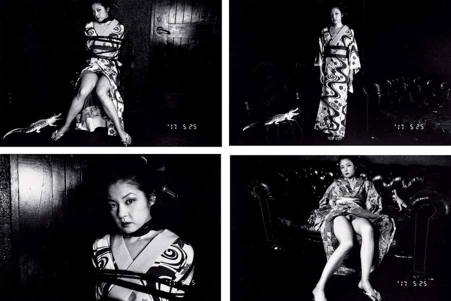 Photo-Mad Old Man A Turning 77 on 5.25.17, 4 Photographs By Nobuyoshi Araki