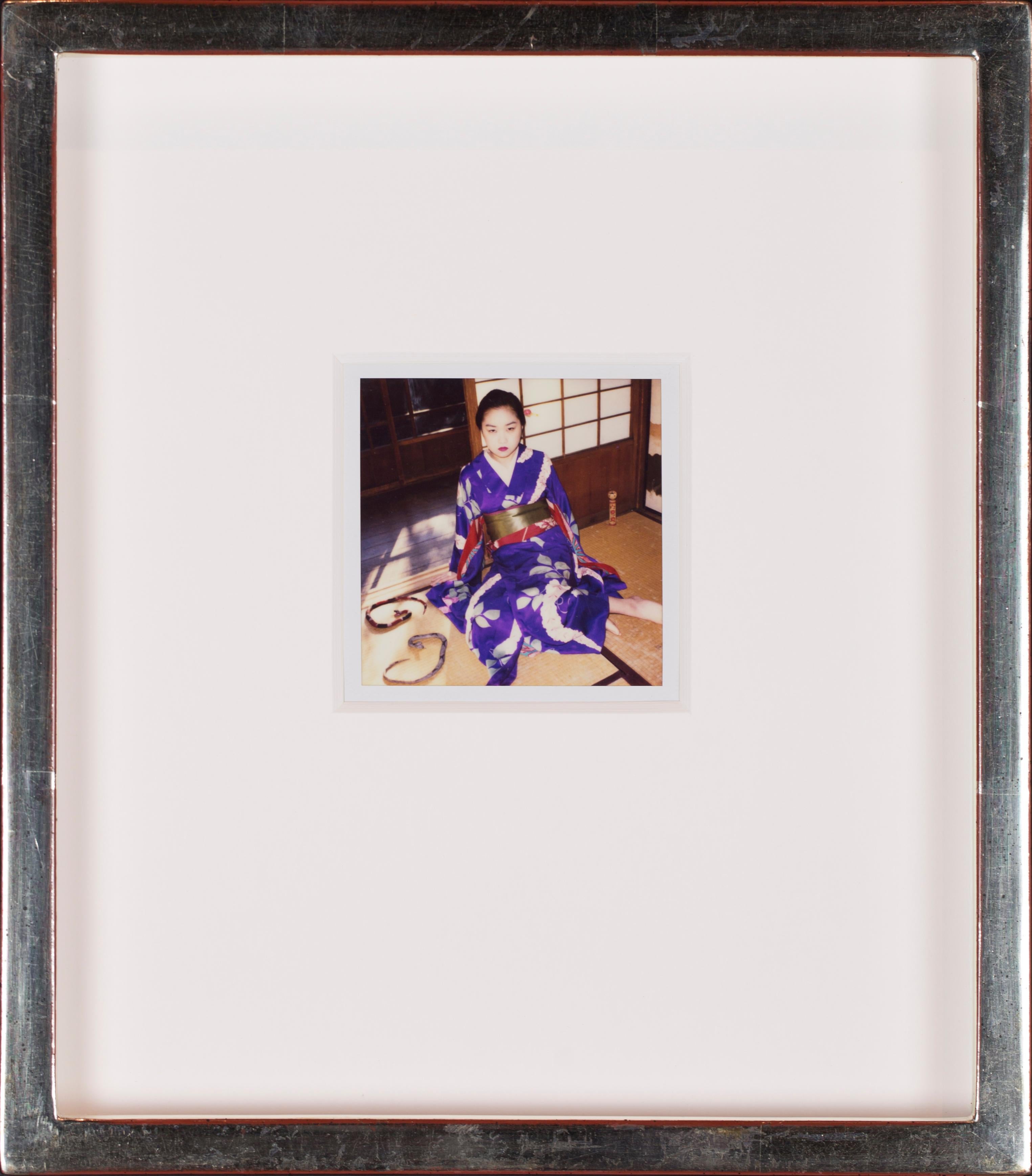Set of 25 unique, individually custom-framed with UV filter plexiglass polaroids For Sale 6