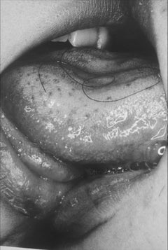 Untitled (Erotos) – Nobuyoshi Araki, Tongue, Hair, Nude, Japanese, Photography