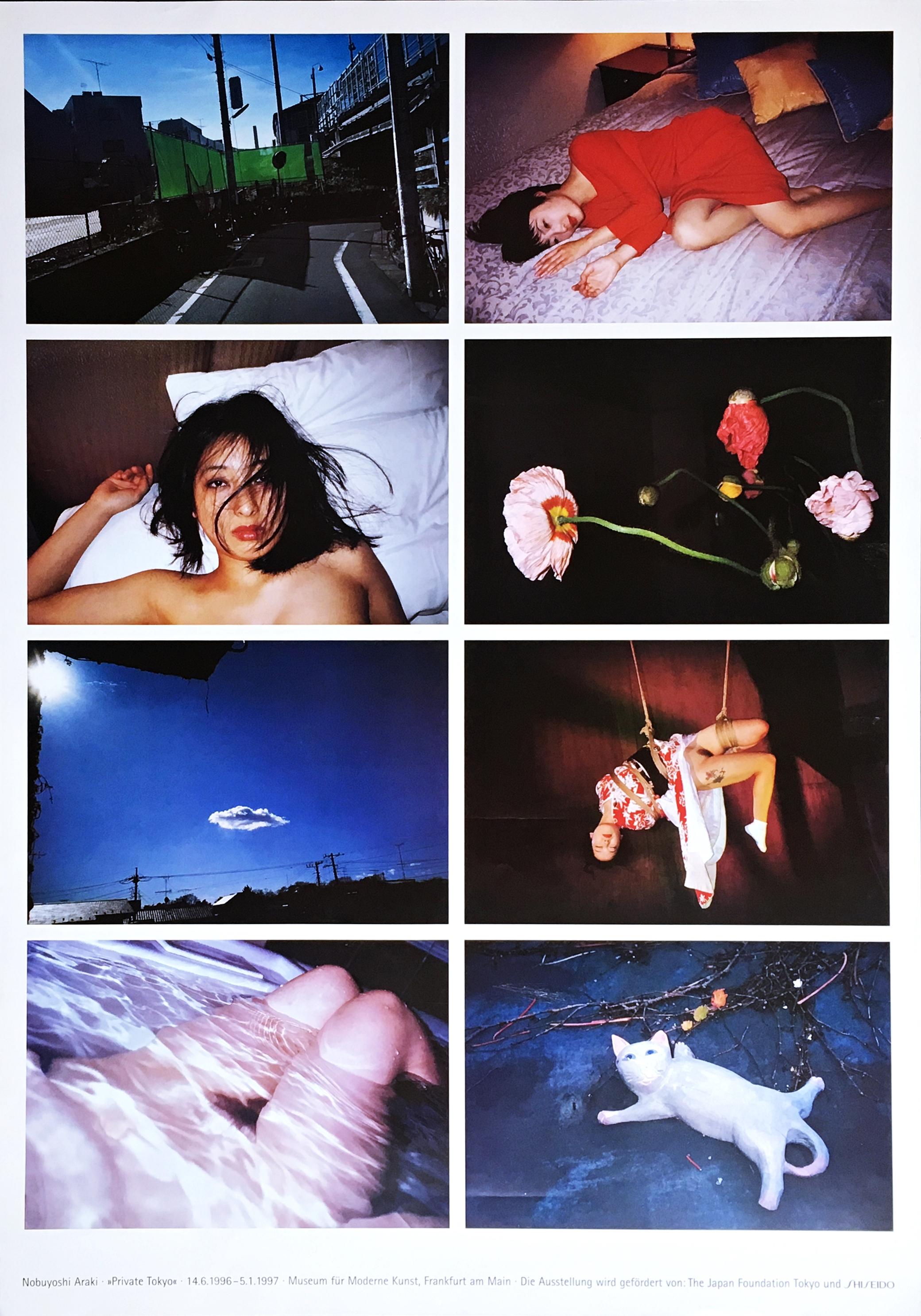 Nobuyoshi Araki
Private Tokyo, 1996
Two Sided Offset Lithograph
Boldly signed and numbered by the artist in black marker on the lower right front
33 × 46 3/5 inches
Unframed
This dramatically large, stunning, vintage, limited edition signed two