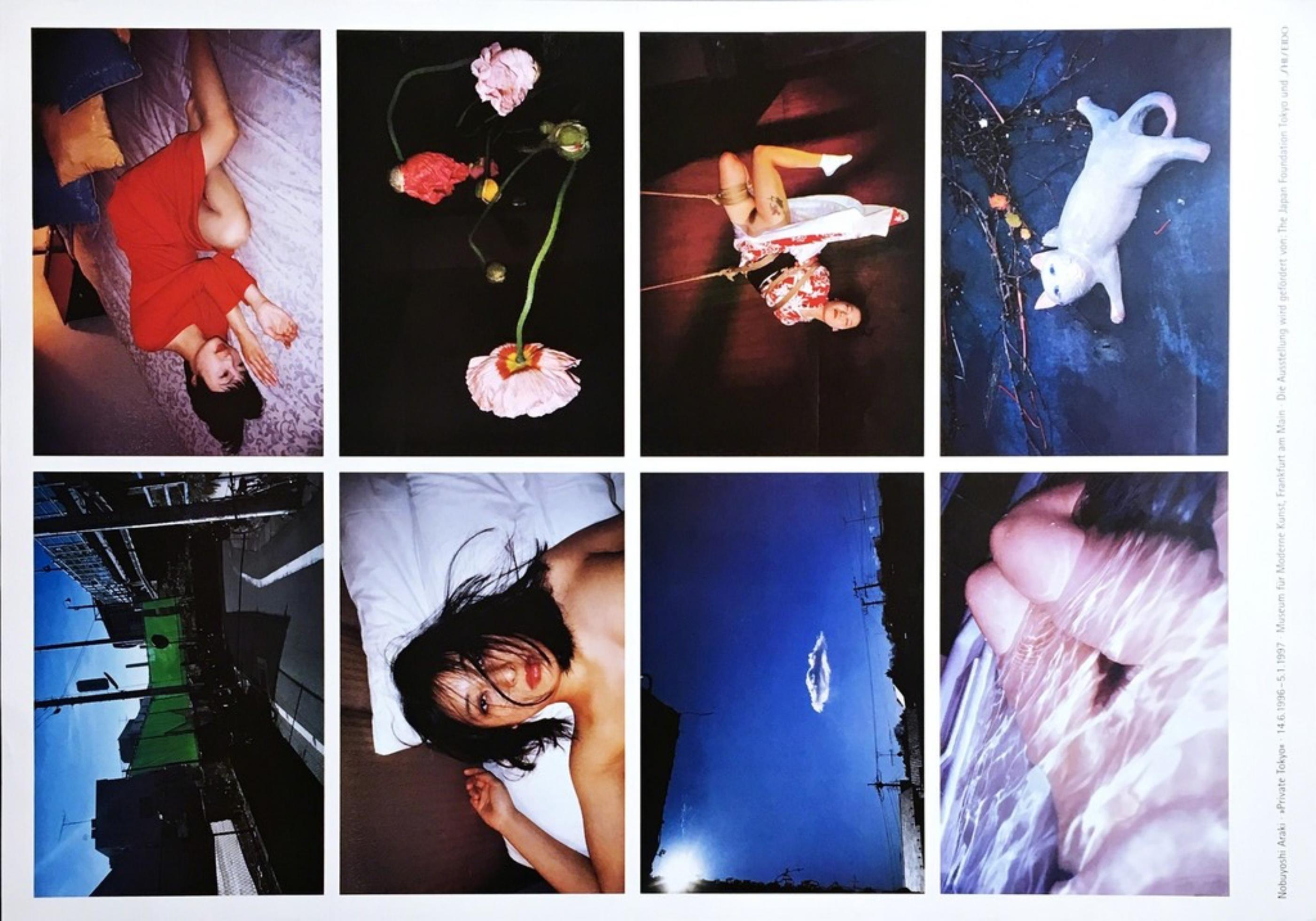Privado Tokio, rara y deslumbrante litografía fotográfica de museo firmada 26/50 sobre desnudo a dos caras - Print Contemporáneo de Nobuyoshi Araki