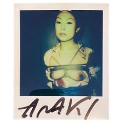 Nobuyoshi Araki Signed Original Polaroid Photograph of Japanese Woman Geisha