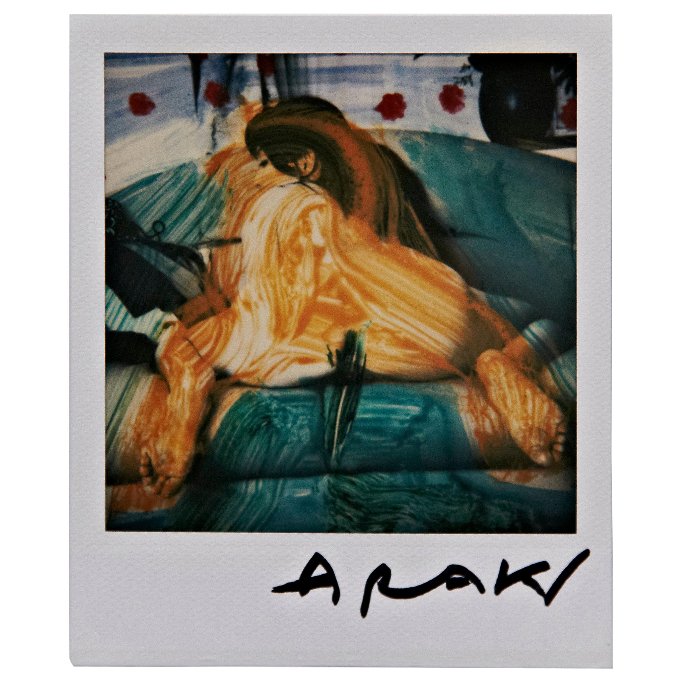 Nobuyoshi Araki Woman Polaroid Signed For Sale