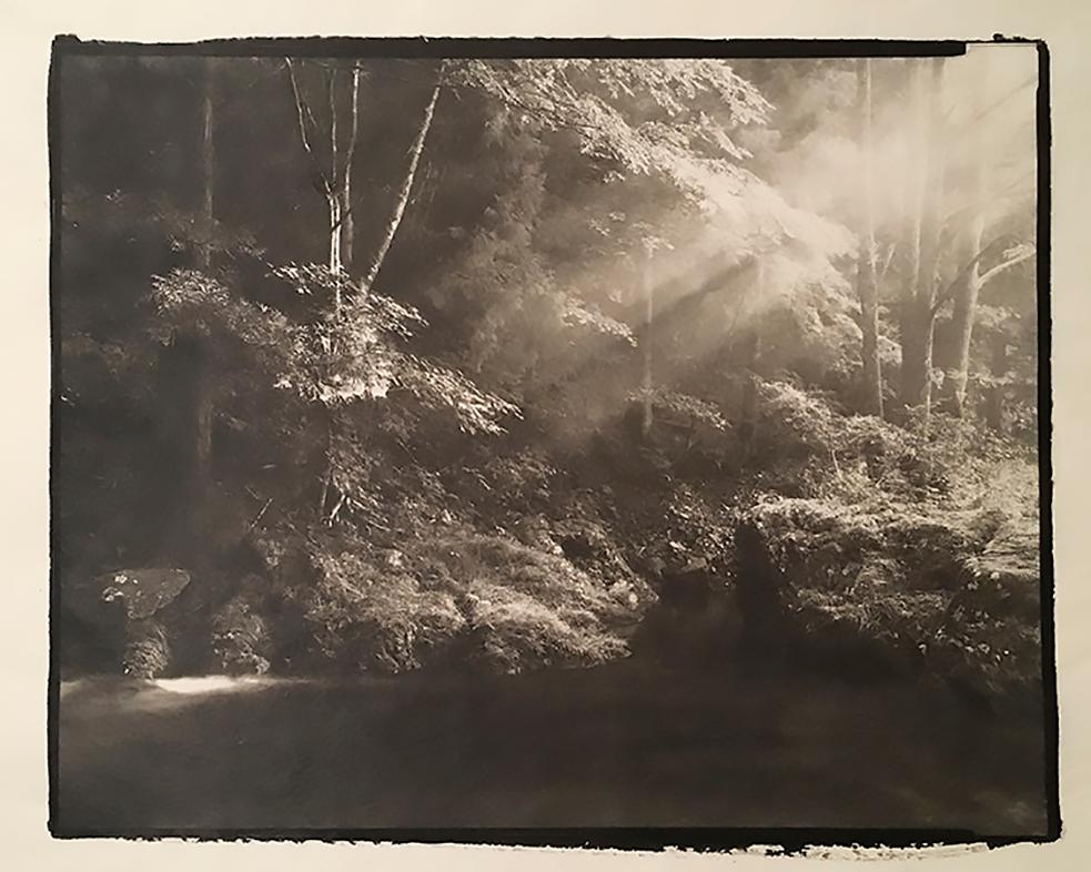 Nobuyuki Kobayashi Black and White Photograph - Okumiya 1 - 21st Century, Platinum/Palladium Print, Contemporary B&W photography