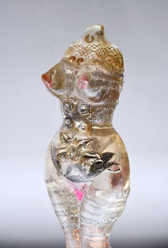 Scultura di dea nuda Noche Crist