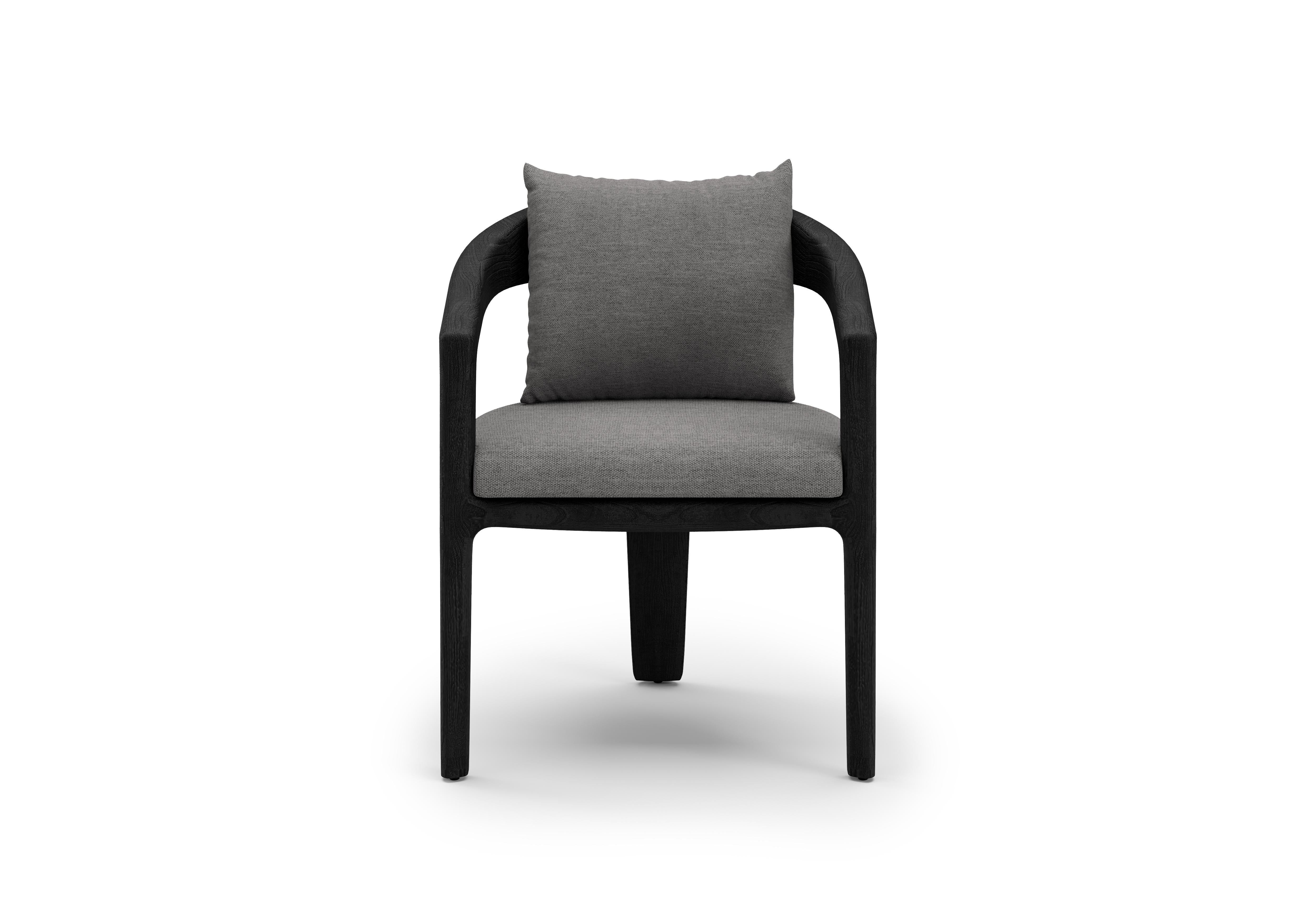 Noche Whale Dining Chair by SNOC
Dimensions: W 61 x D 58 x H 78 cm.
Materials: Teak Wood. 


The Whale-ash Collection features an elegant and robust design style inspired by the form of a whale skeleton. This unique collection is crafted by
