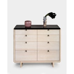 Nocturne Chest or Dresser, Bleached Maple
