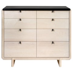 Nocturne Chest or Dresser, Bleached Maple