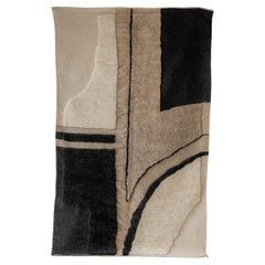 NOCTURNE Custom Berber Wool Rug Modern Handwoven Large Minimalist Contemporary