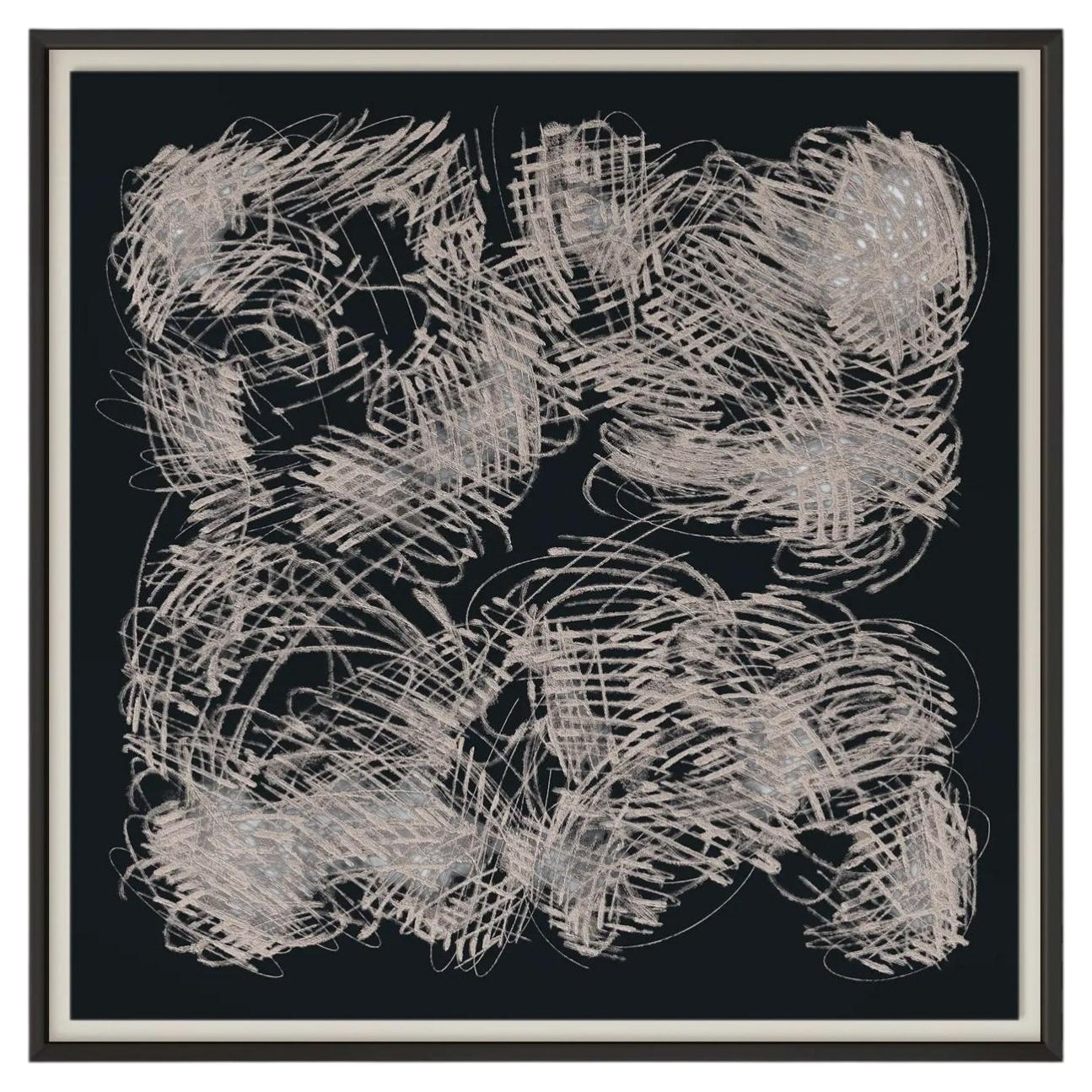 Nocturne Édition limitée de Christiane Lemieux, XXL - 58" x 58"